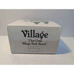 Department‎ 56 Our Own Park Bench